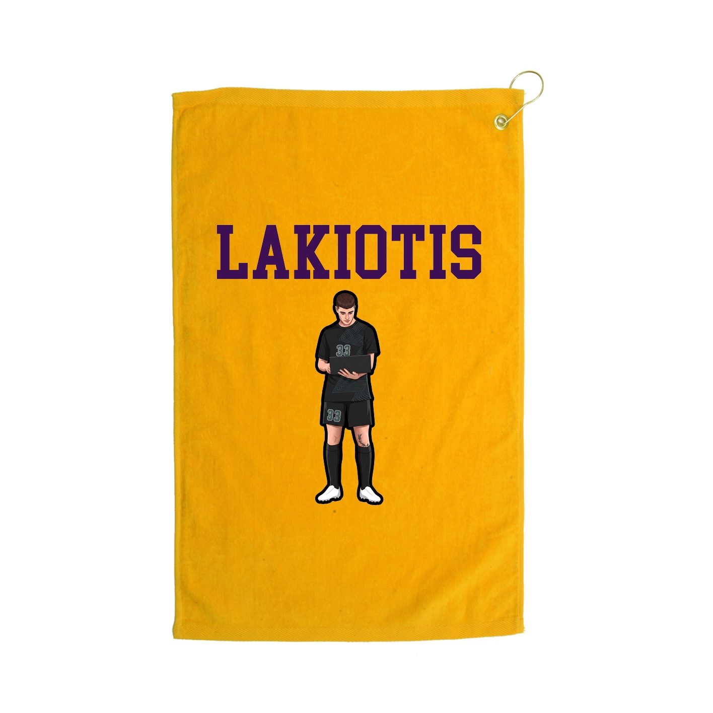 Golf Towel — Shirsey in Gold