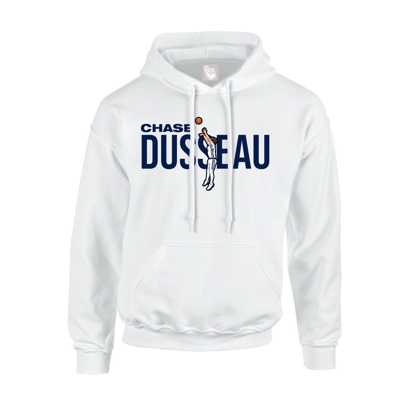 Hoodie — Player Name in White