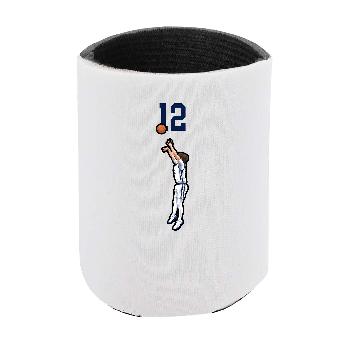 Can Holder — Number Top in White