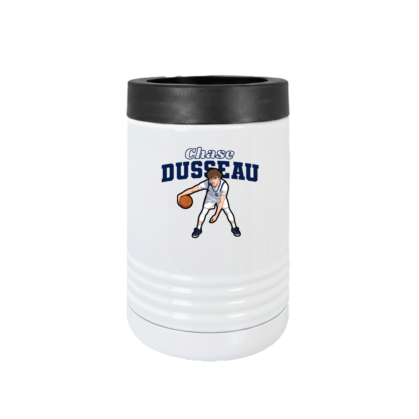 Beverage Holder — Name Arch in White
