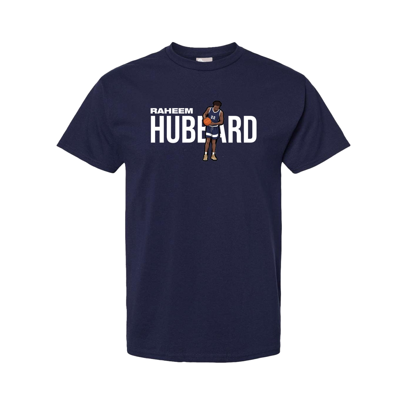 Youth Tee — Player Name in Navy