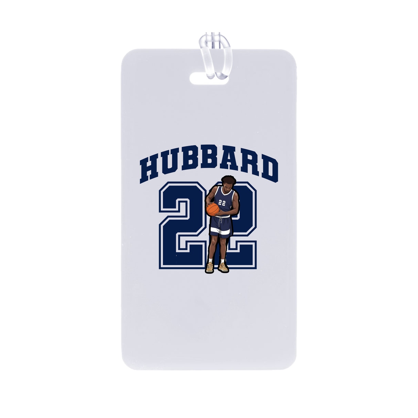 Bag Tag — Number in Classic