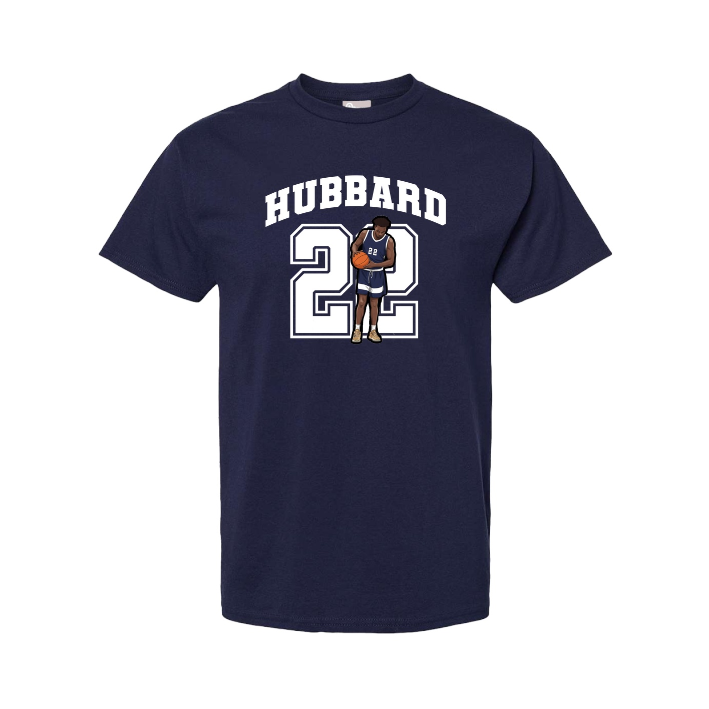 Tee — Number in Navy