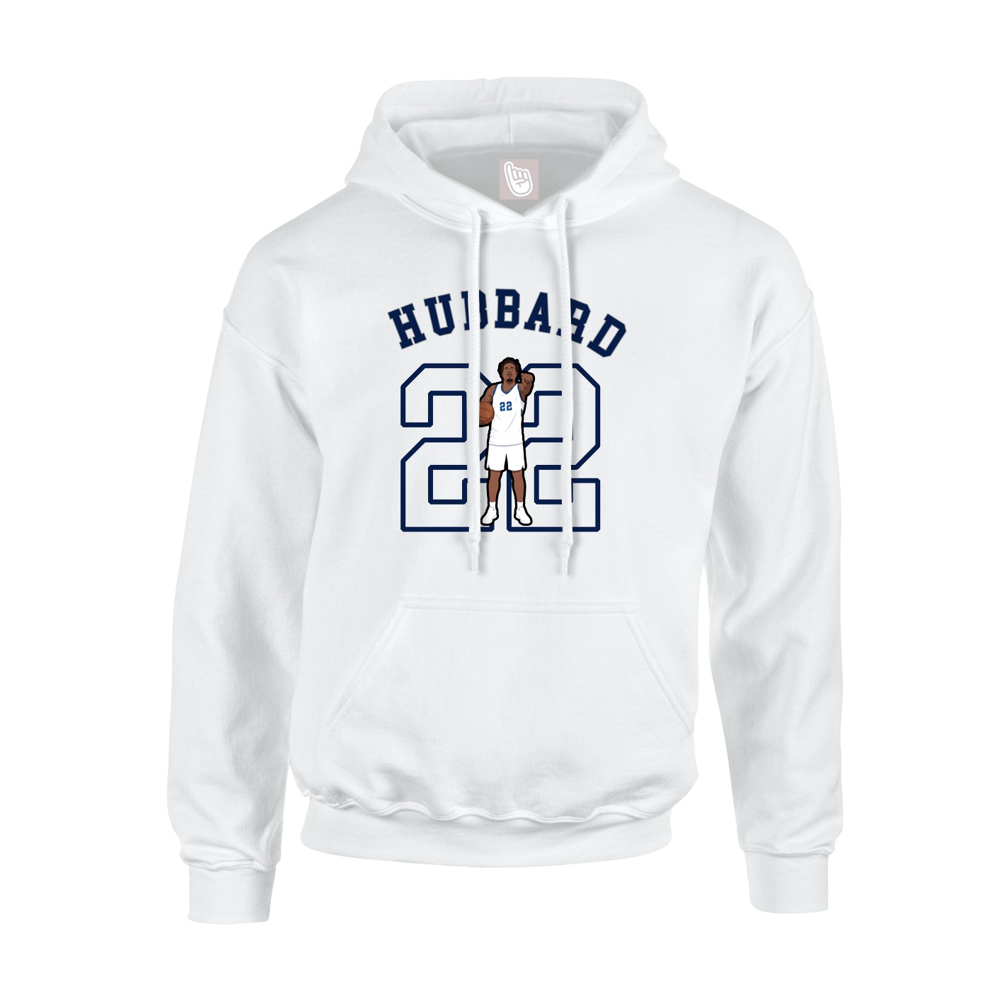 Hoodie — Shirsey Arch in White