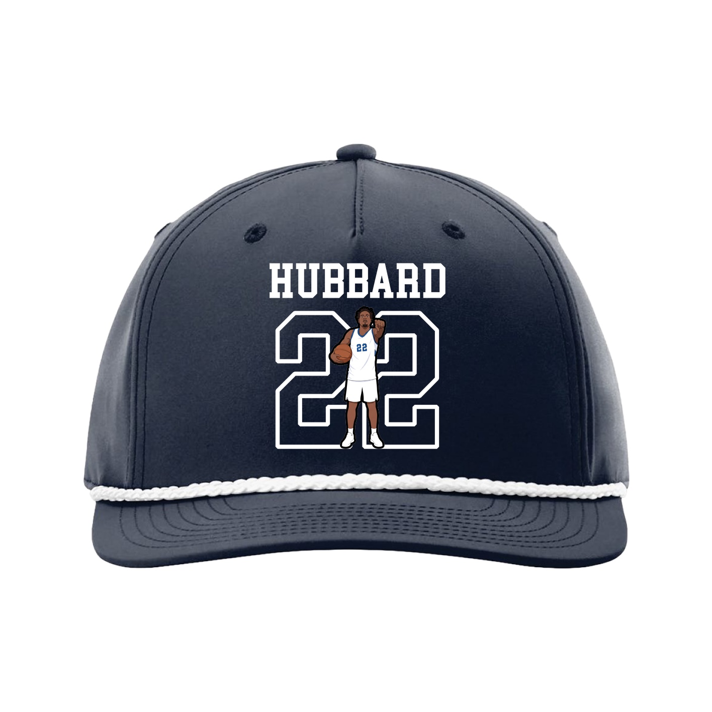 Five-Panel Classic Rope Cap — Shirsey in Navy