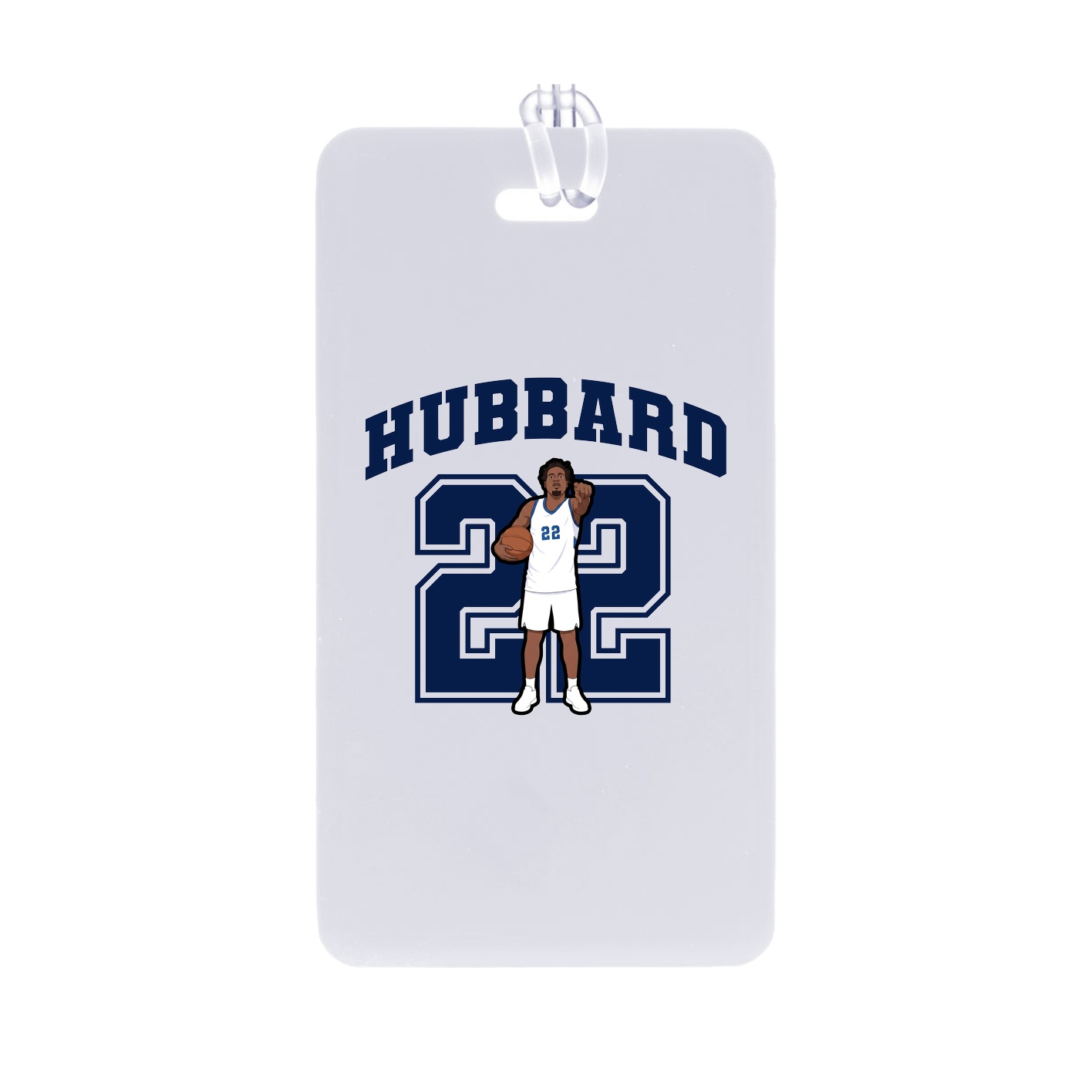Bag Tag — Number in Classic