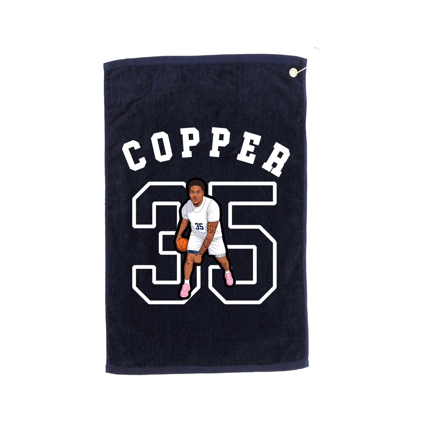 Golf Towel — Shirsey Arch in Navy