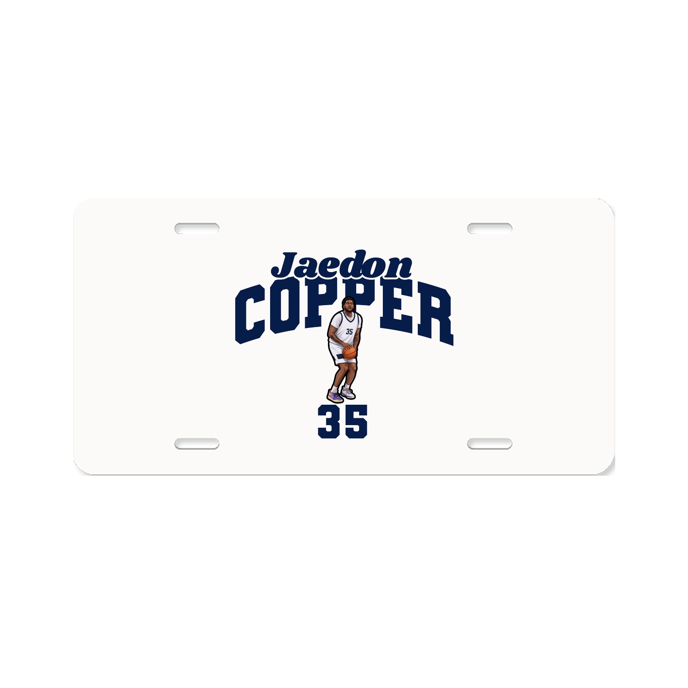 License Plate — Signature Arch in Classic