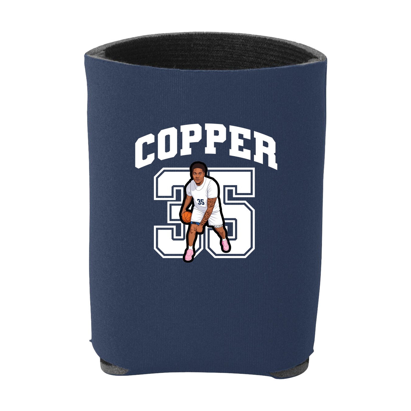 Can Holder — Number in Navy