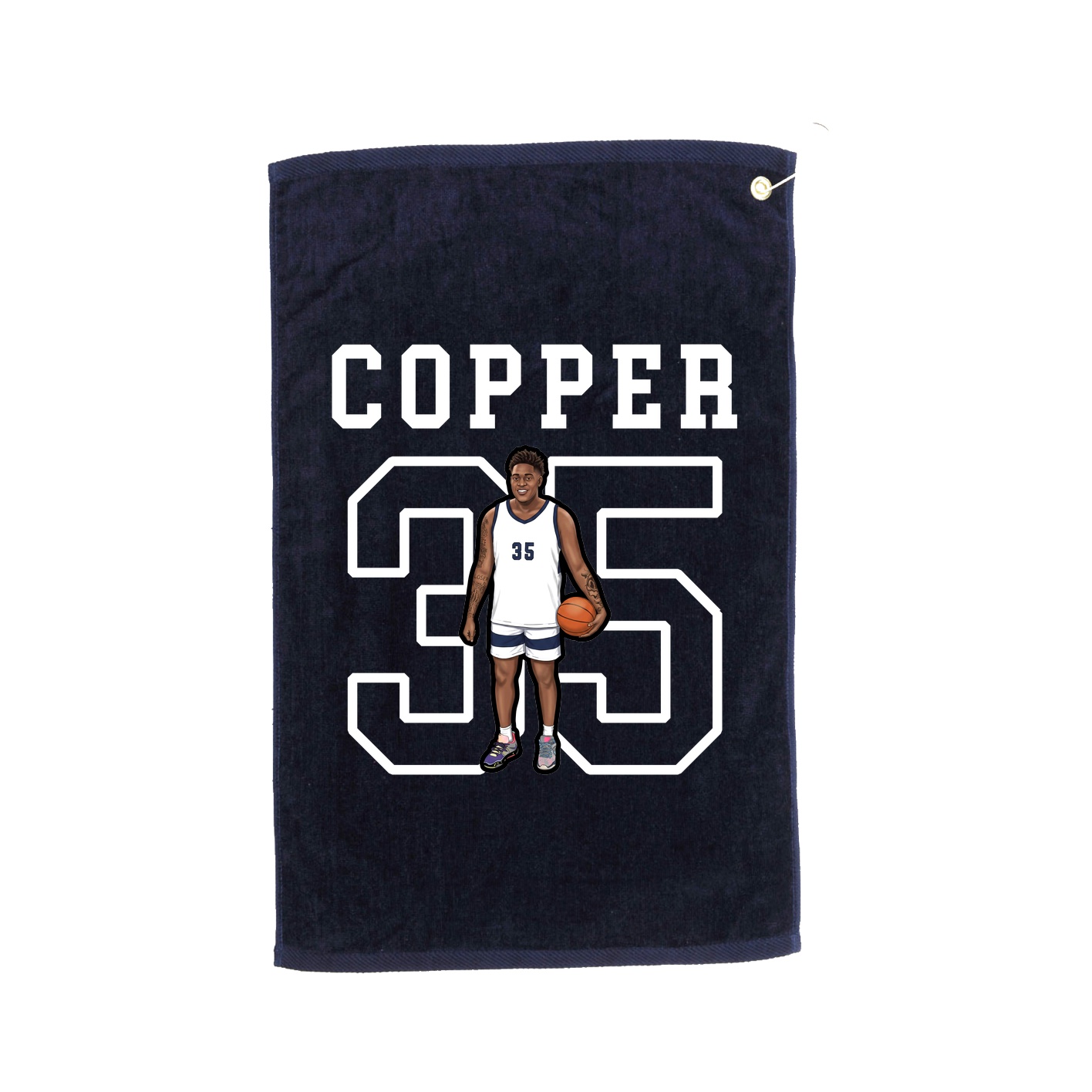 Golf Towel — Shirsey in Navy