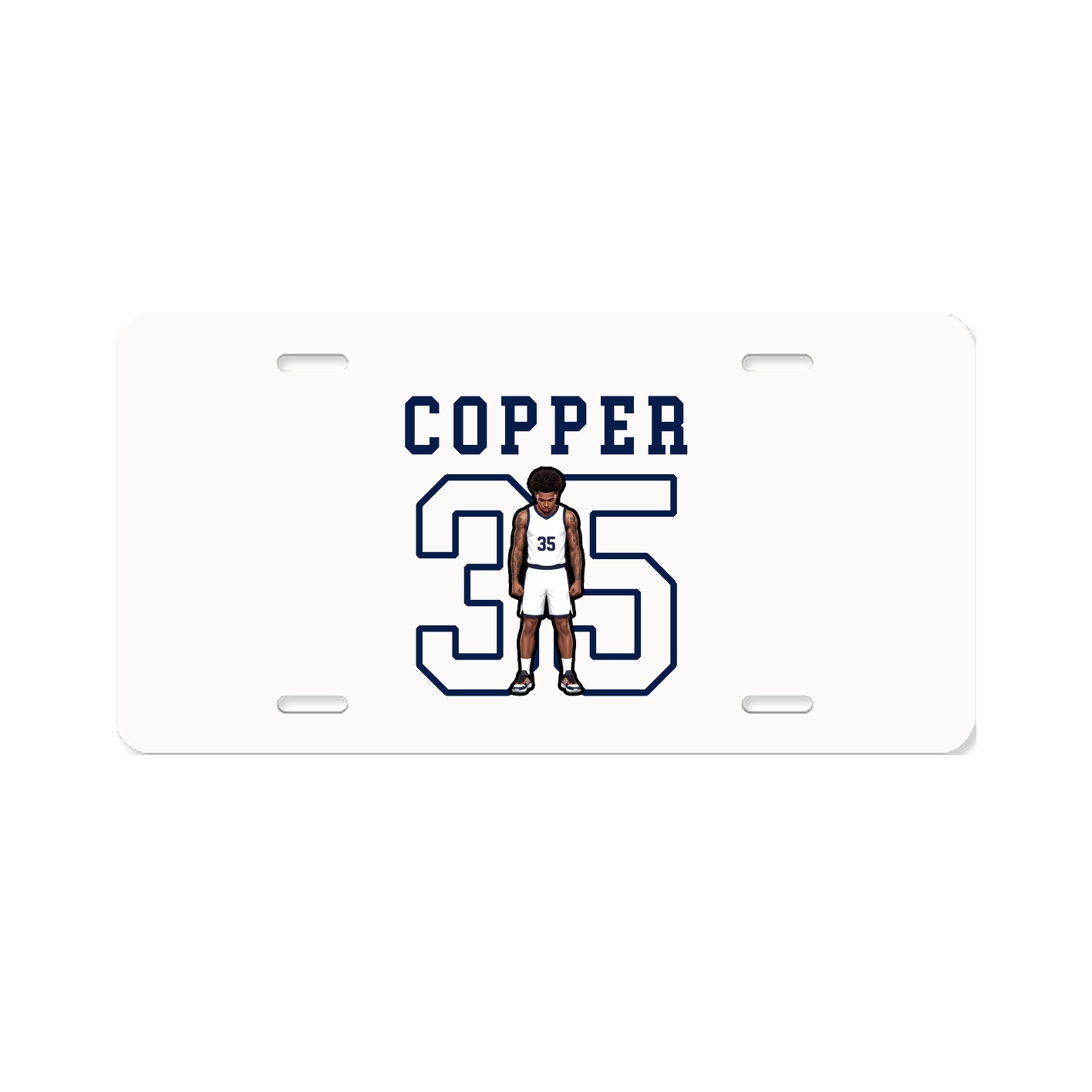 License Plate — Shirsey in Classic