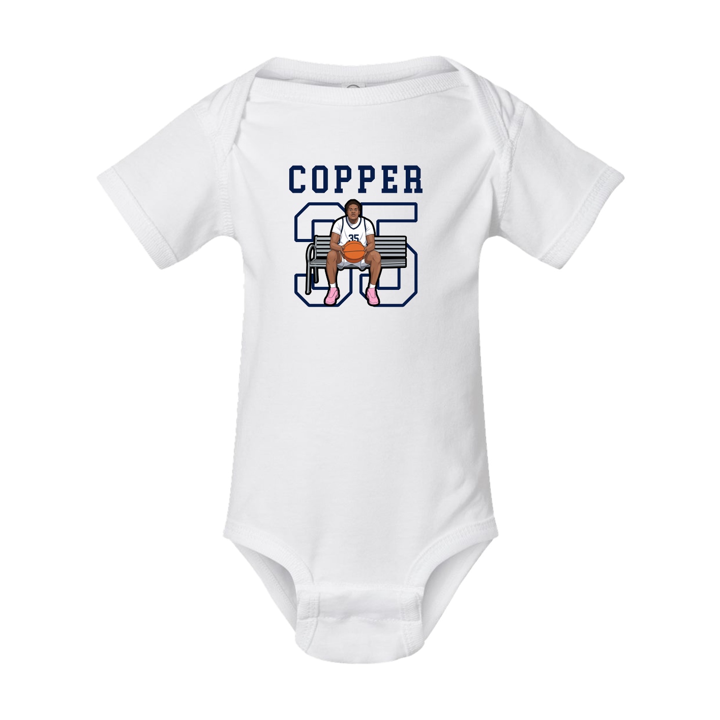Baby Onesie — Shirsey in White