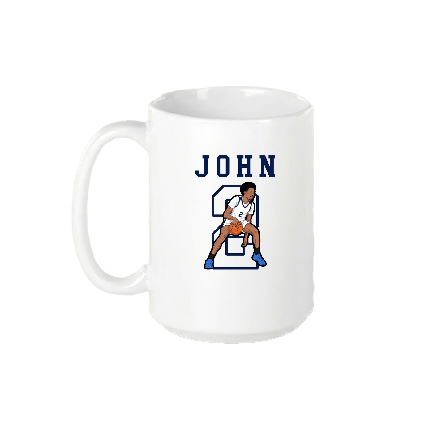 15oz Coffee Mug — Shirsey in White