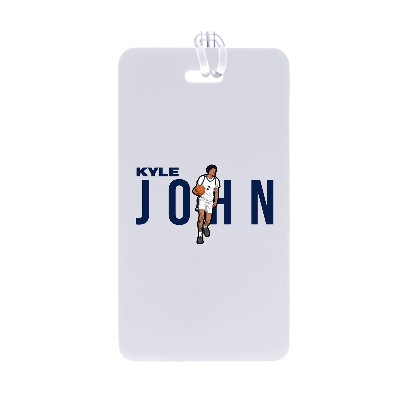 Bag Tag — Player Name in Classic