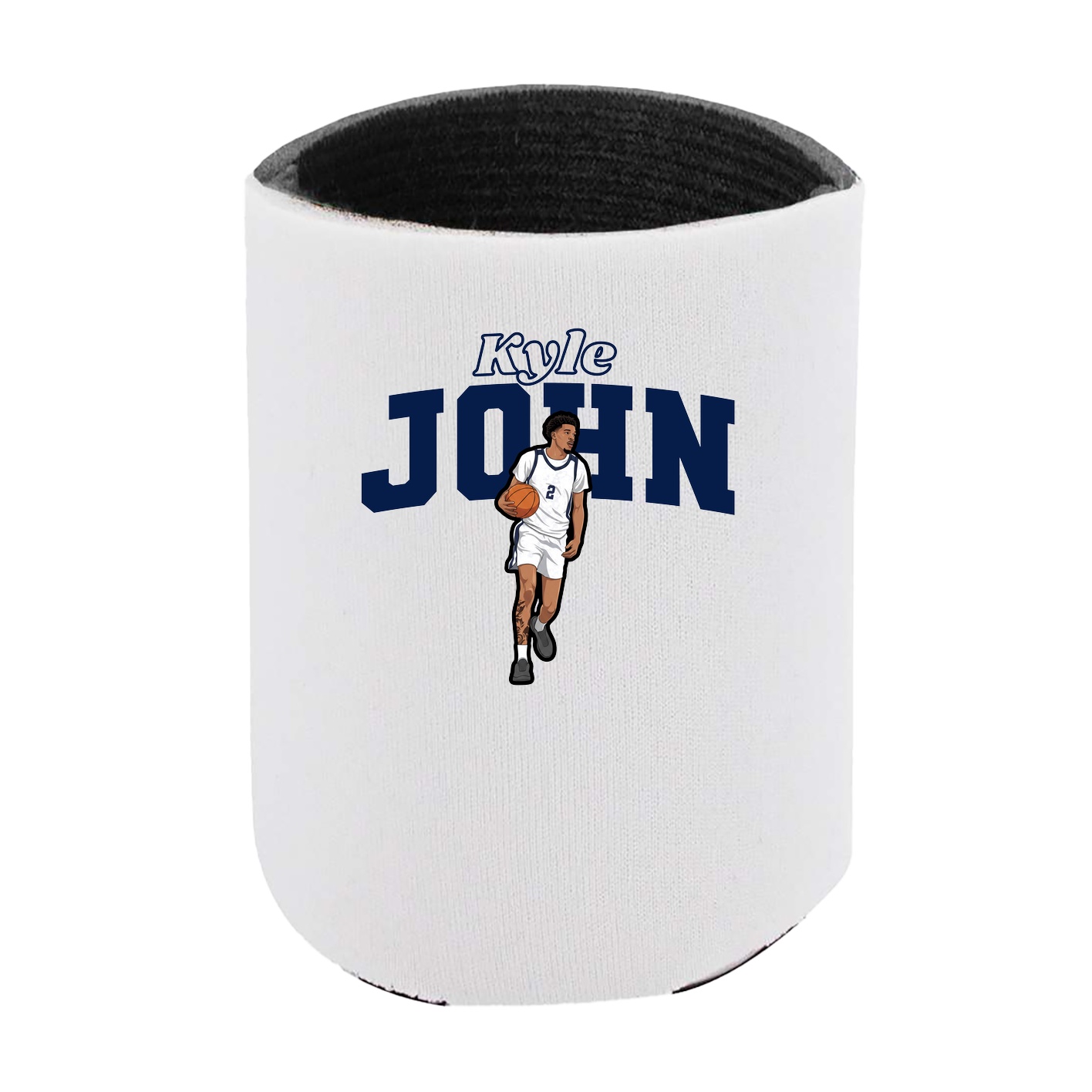 Can Holder — Name Arch in White