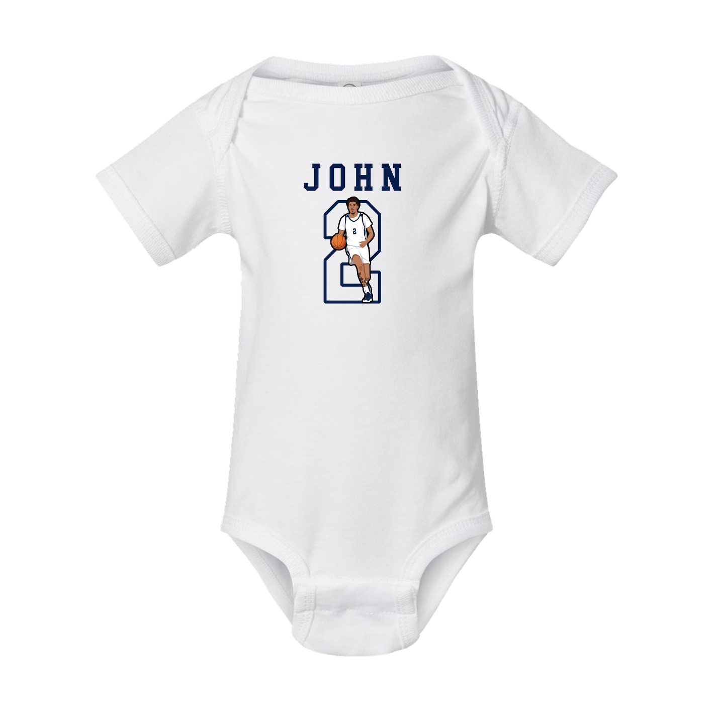 Baby Onesie — Shirsey in White