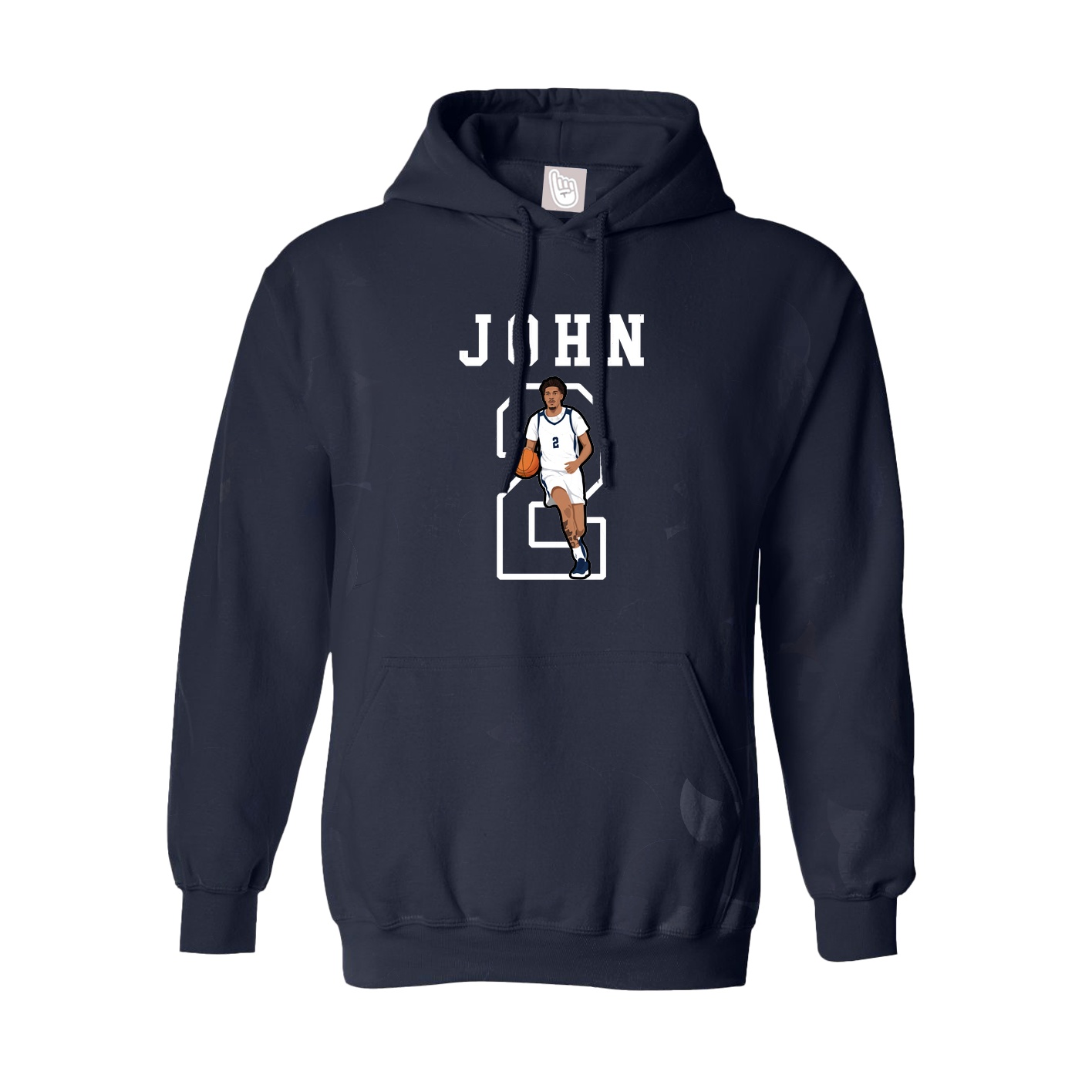Youth Hoodie — Shirsey in Navy