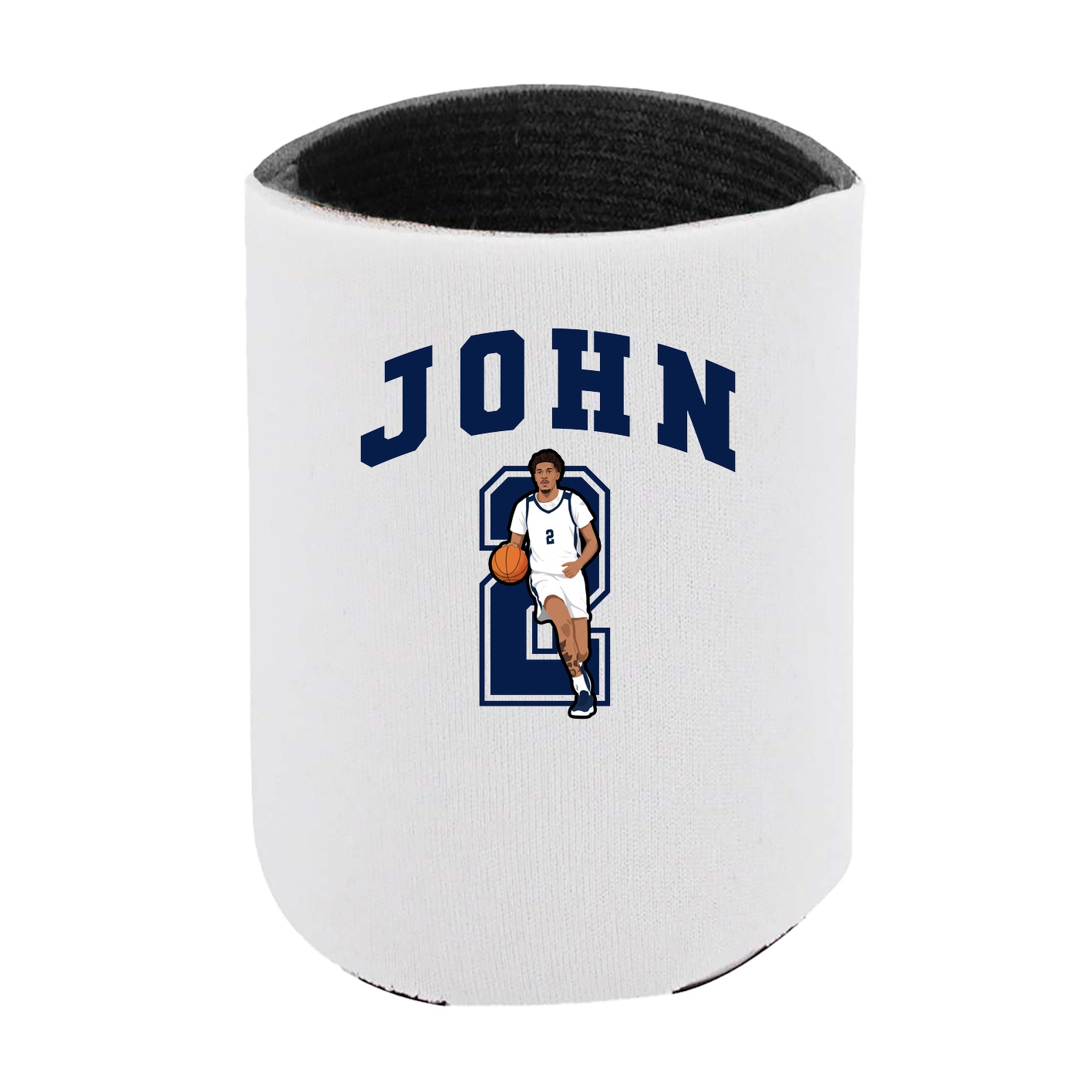 Can Holder — Number in White