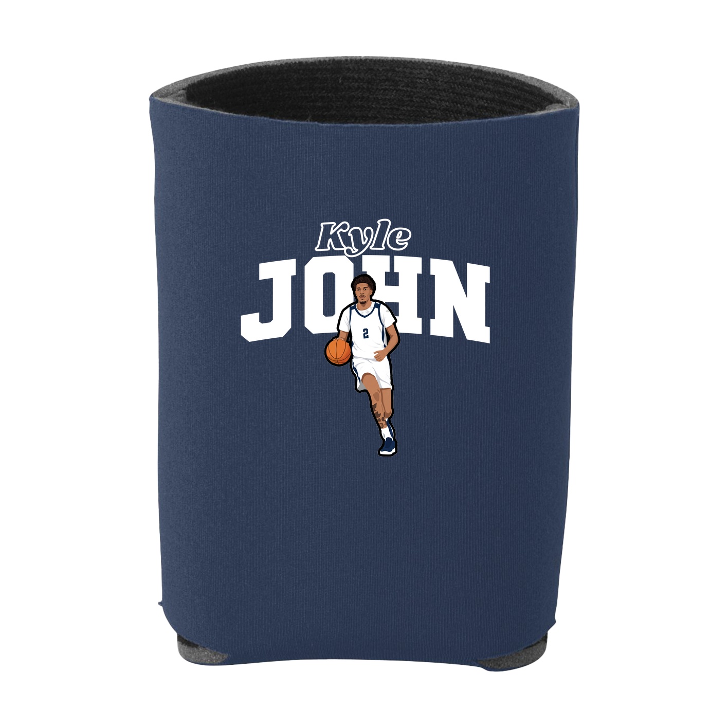 Can Holder — Name Arch in Navy