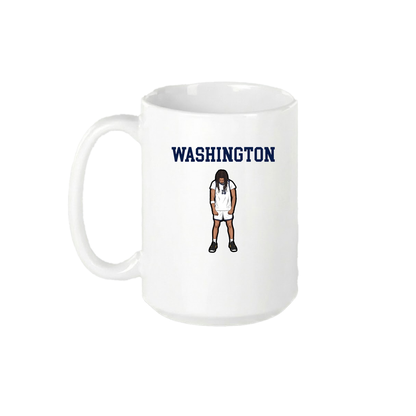 15oz Coffee Mug — Shirsey in White