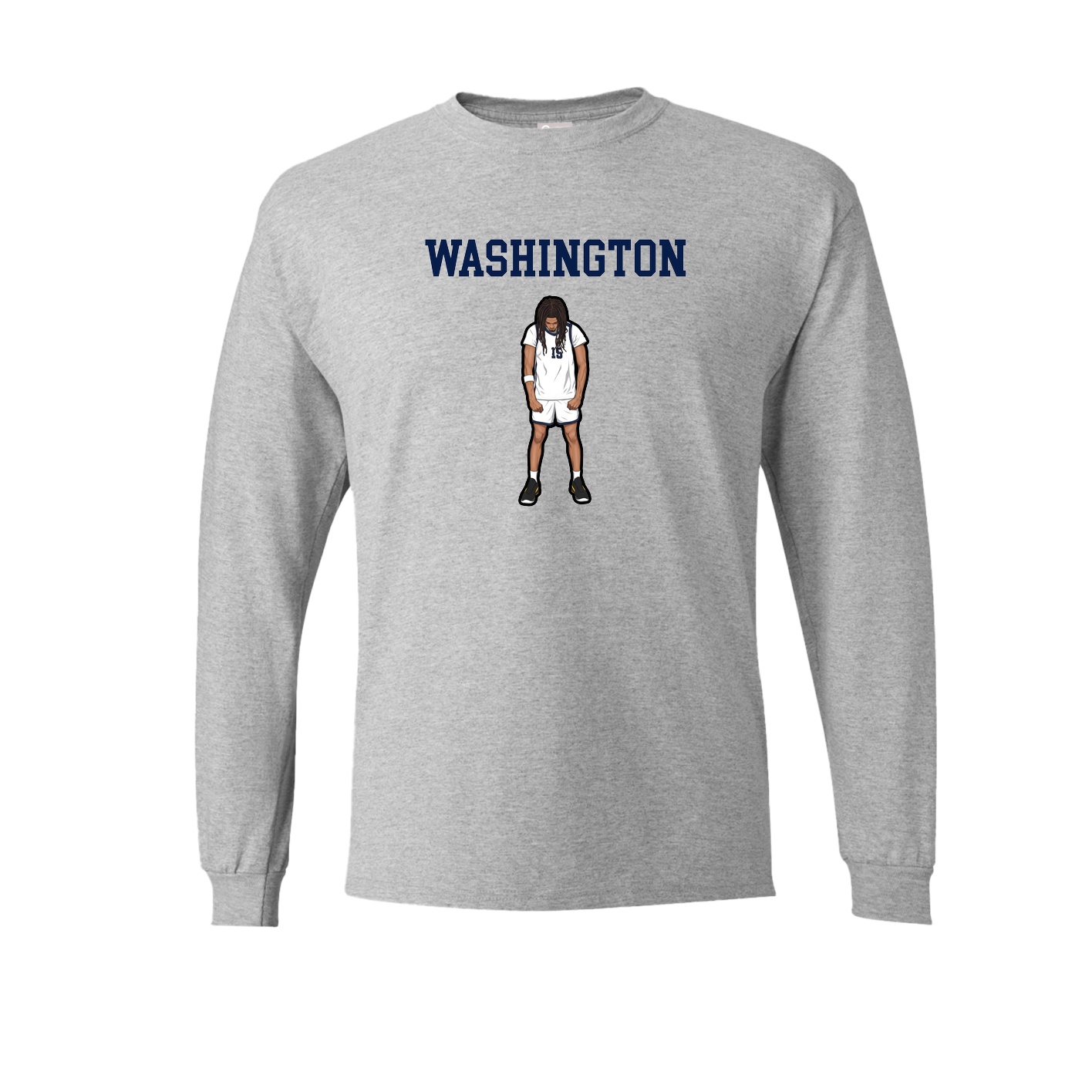 Long Sleeve Tee — Shirsey in Grey