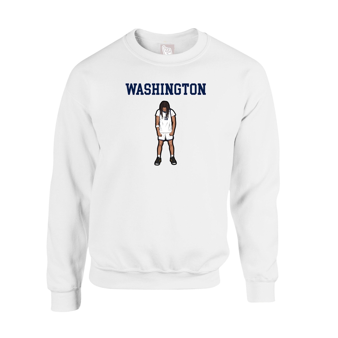 Fleece Crew — Shirsey in White