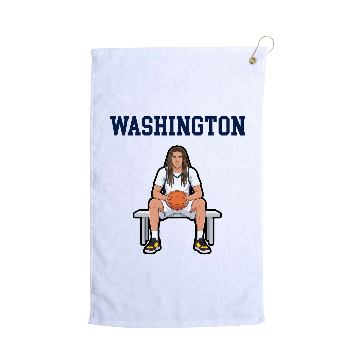 Golf Towel — Shirsey in White