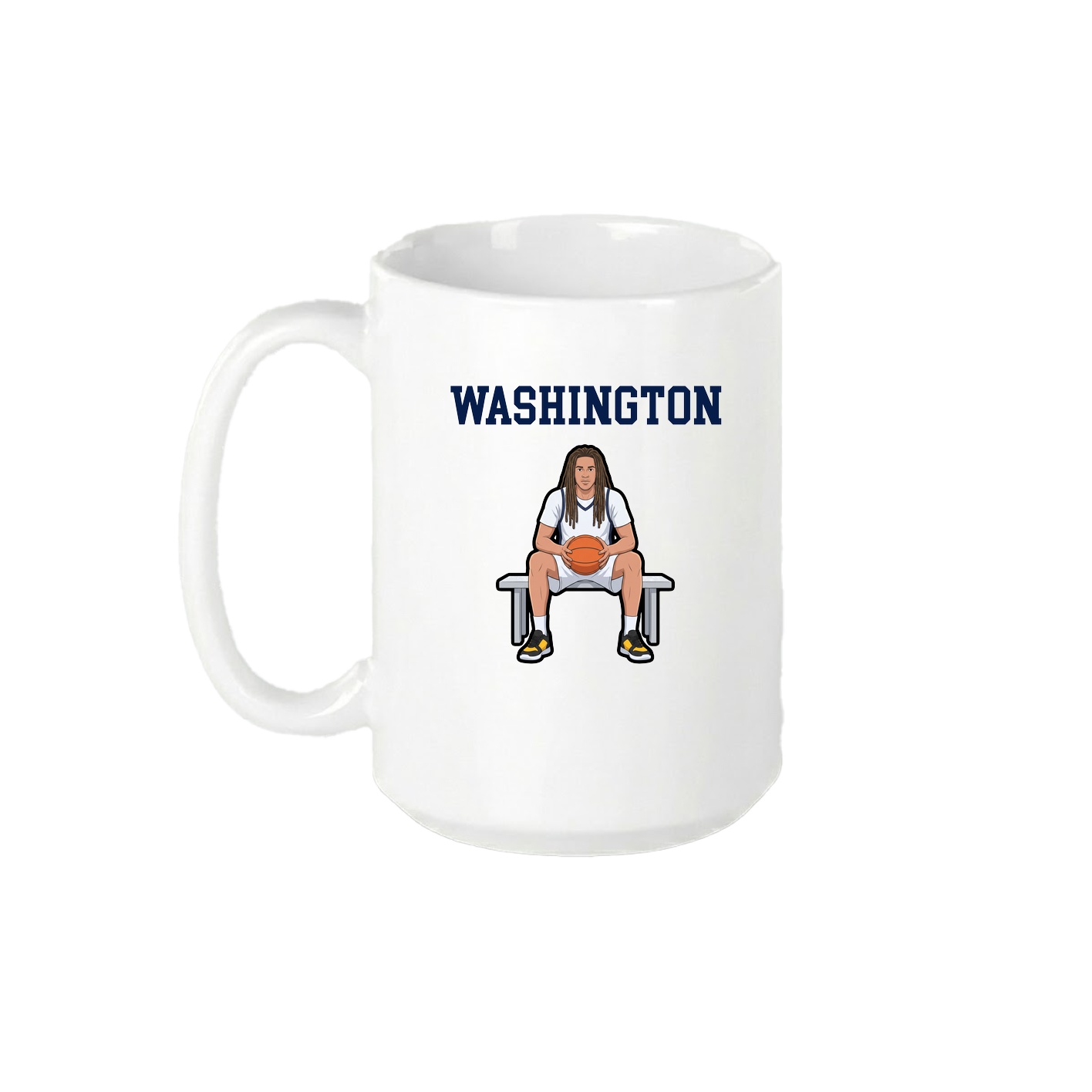15oz Coffee Mug — Shirsey in White