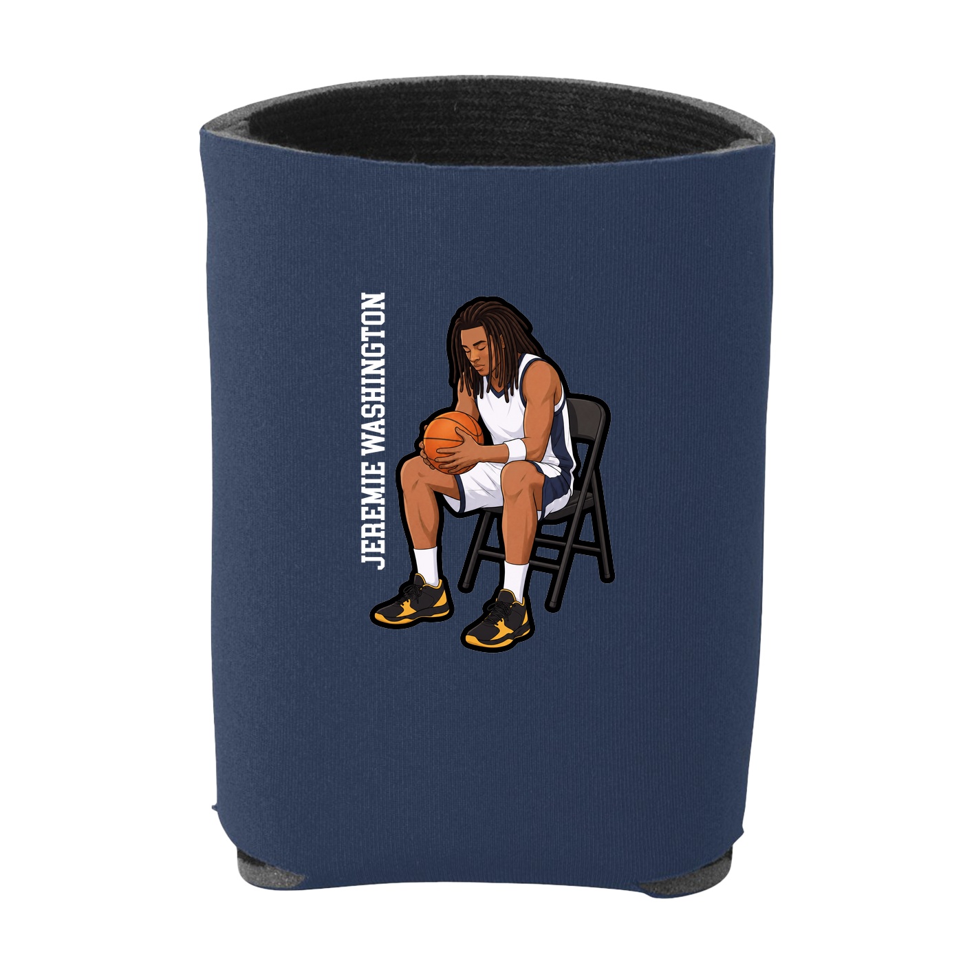 Can Holder — Name Vertical in Navy