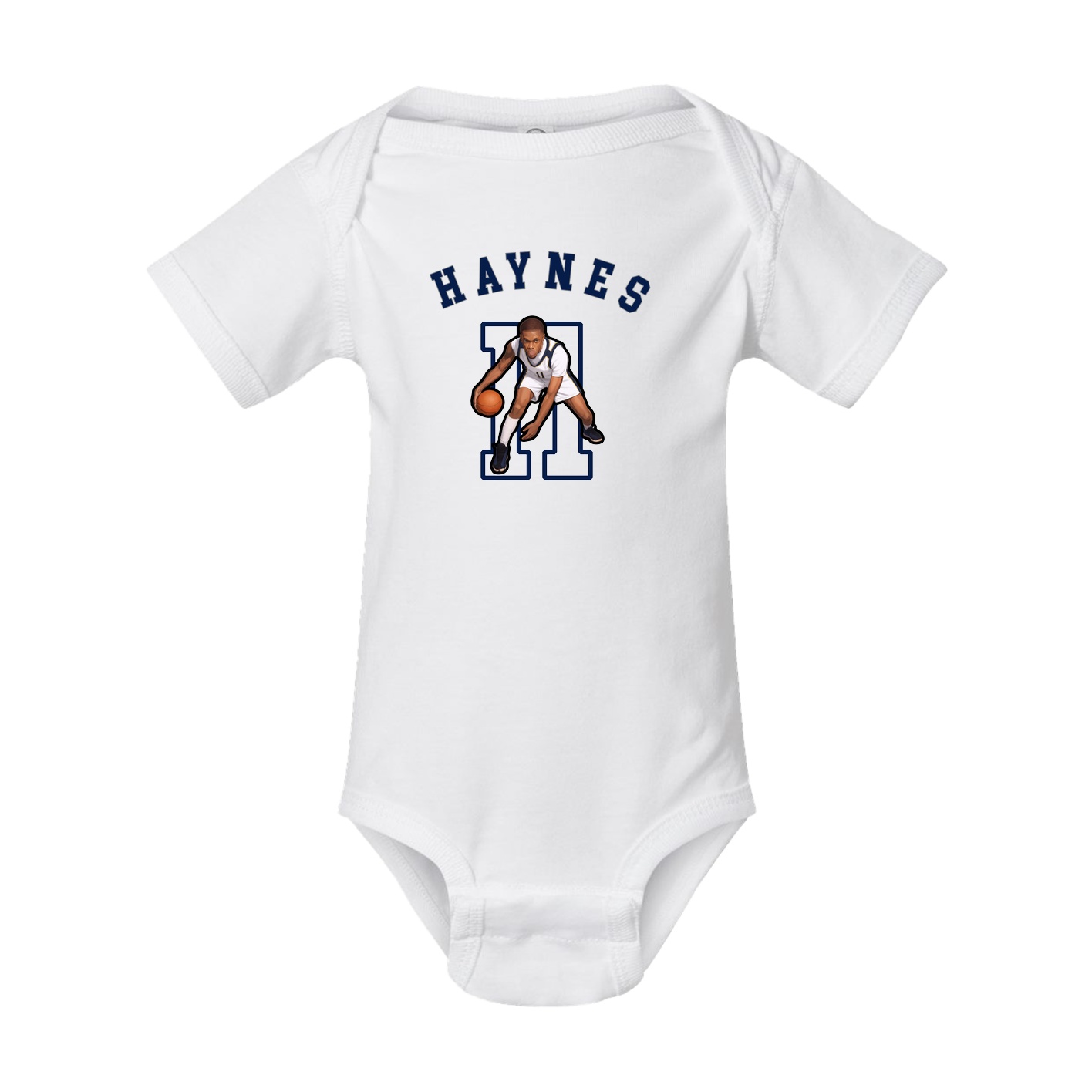 Baby Onesie — Shirsey Arch in White
