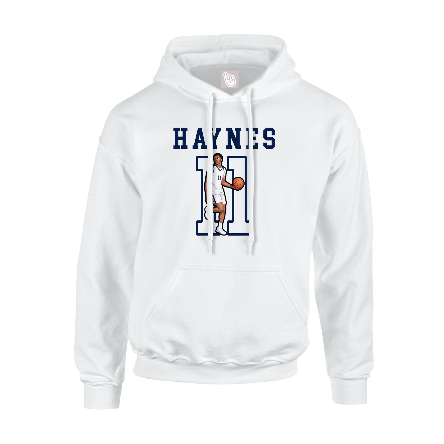 Youth Hoodie — Shirsey in White