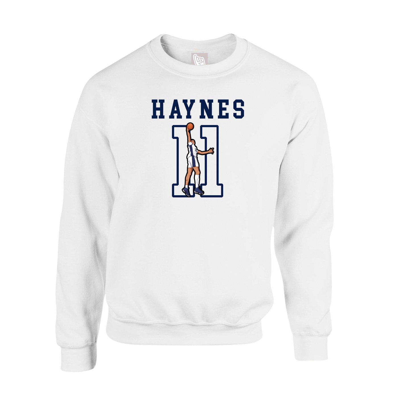 Fleece Crew — Shirsey in White