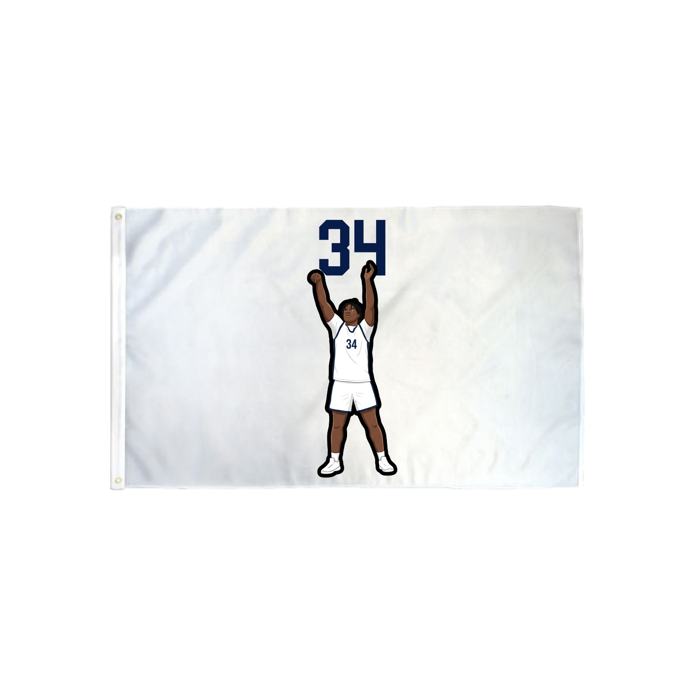 3x5 Flag — Number Top in Classic
