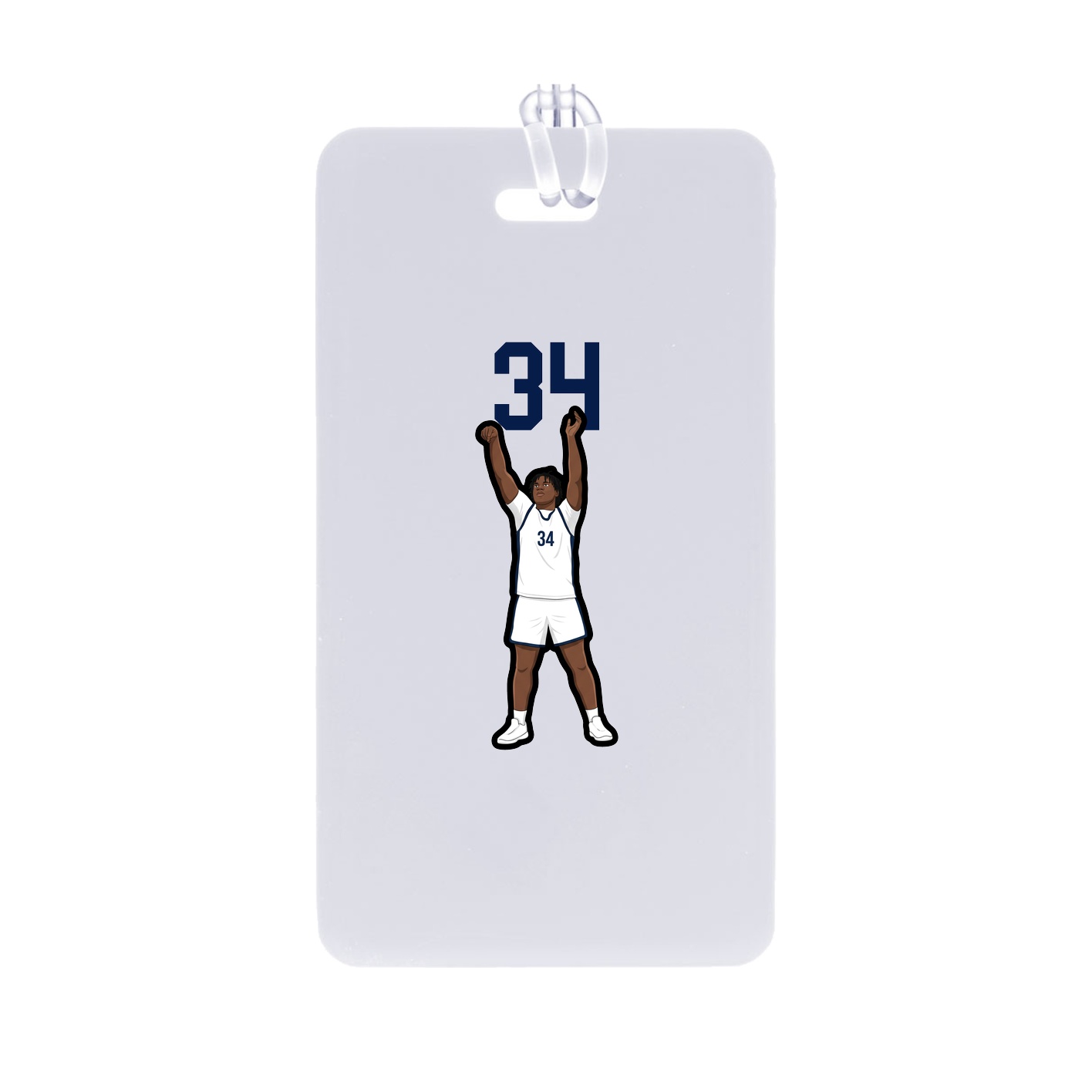 Bag Tag — Number Top in Classic