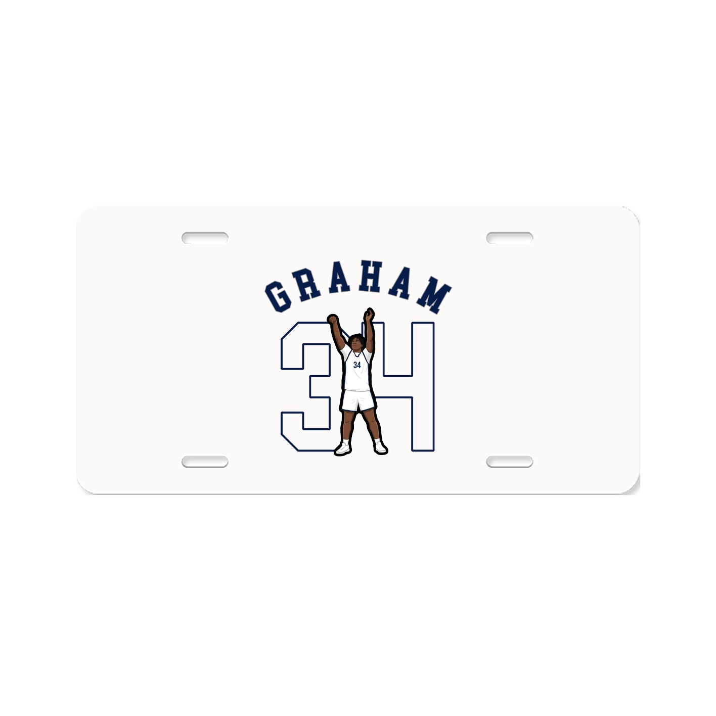 License Plate — Shirsey Arch in Classic