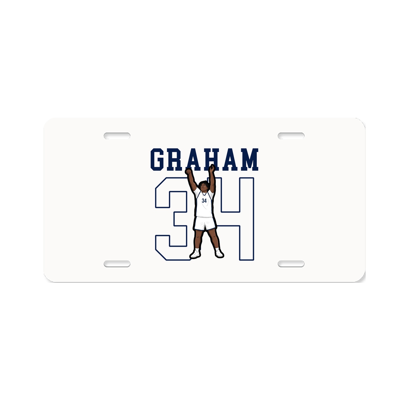 License Plate — Shirsey in Classic