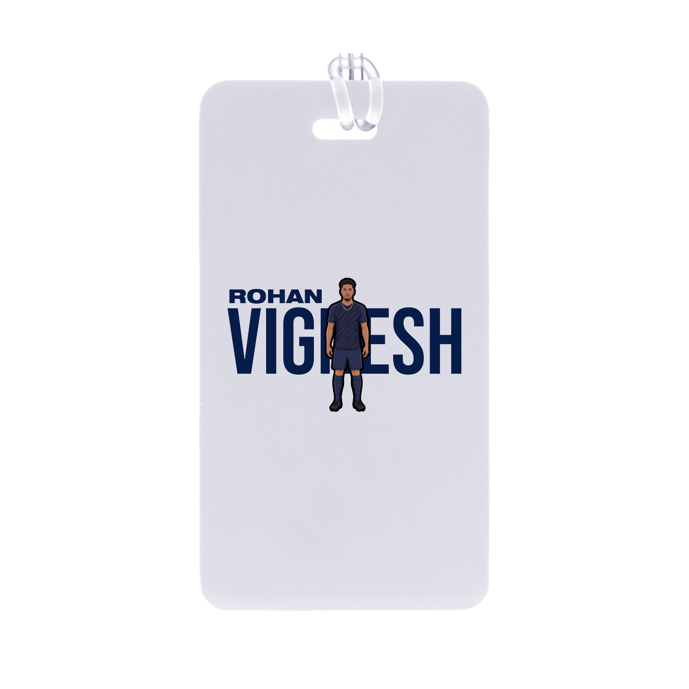 Bag Tag — Player Name in Classic