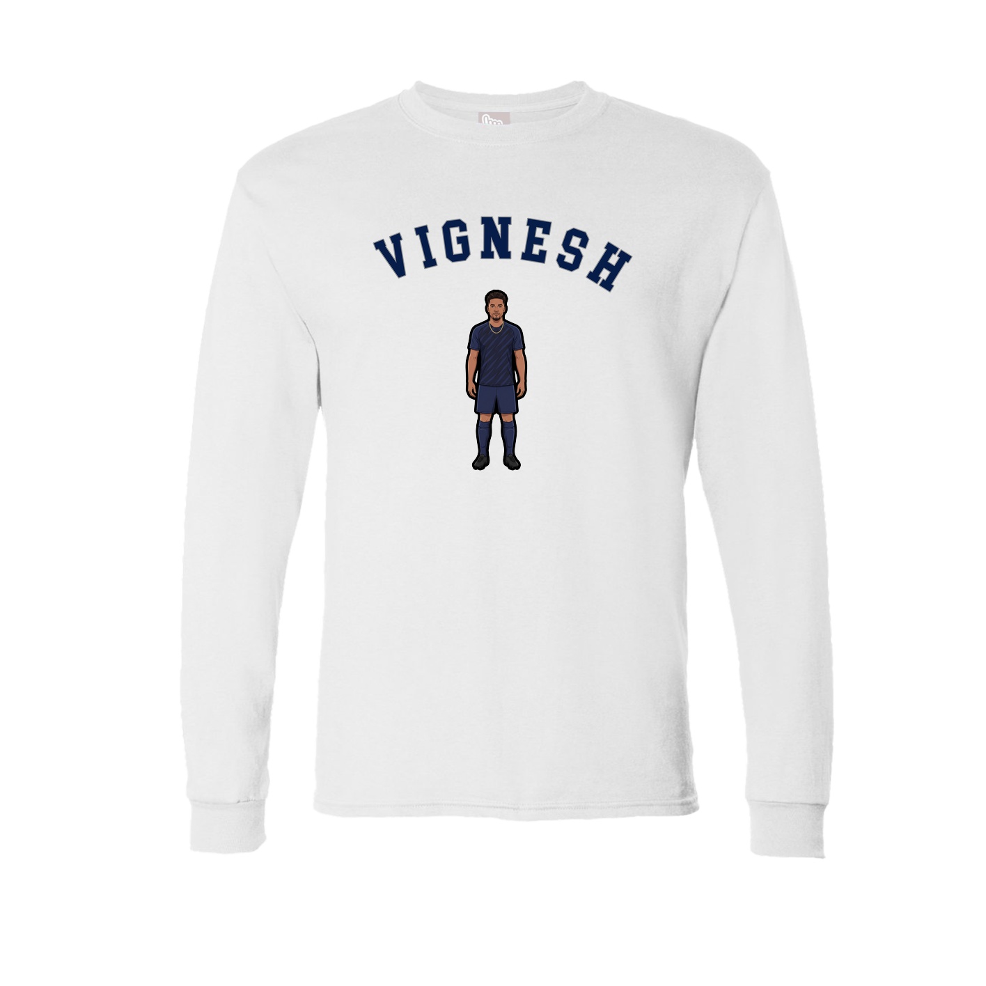 Long Sleeve Tee — Shirsey Arch in White