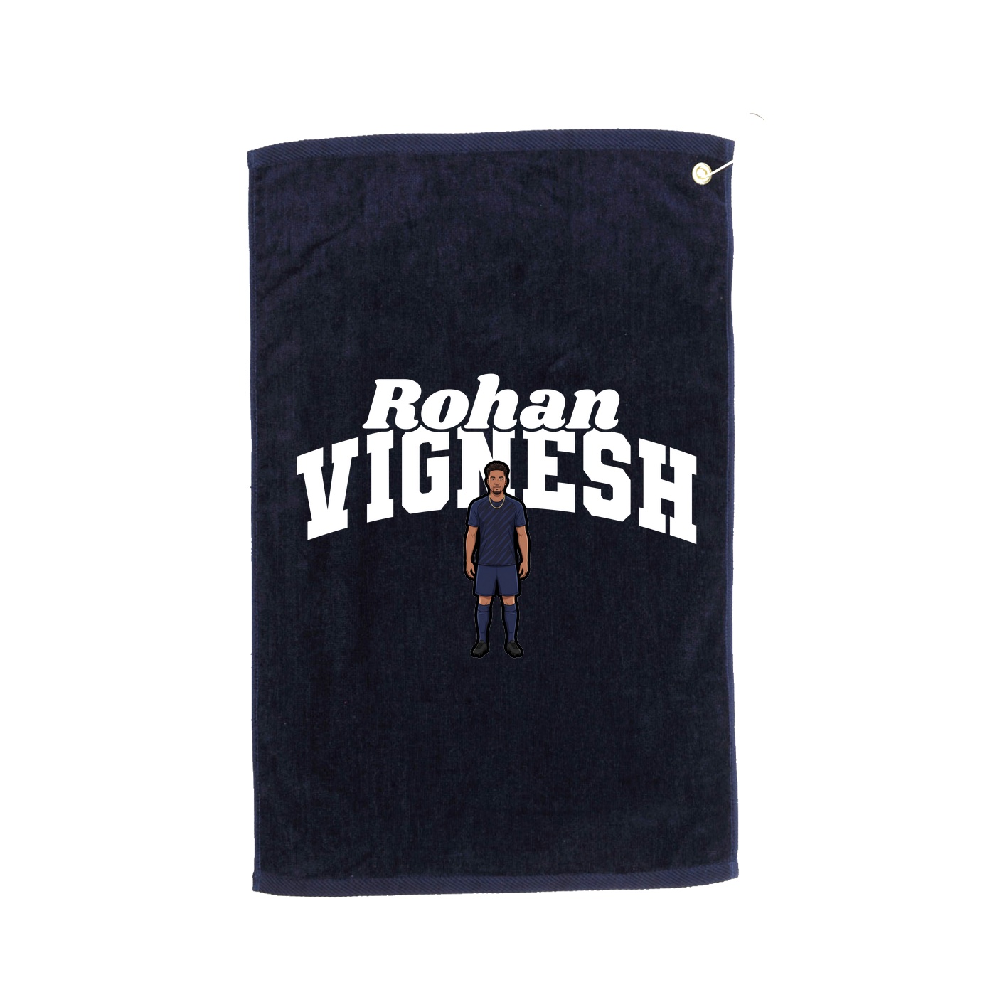 Golf Towel — Signature Arch in Navy