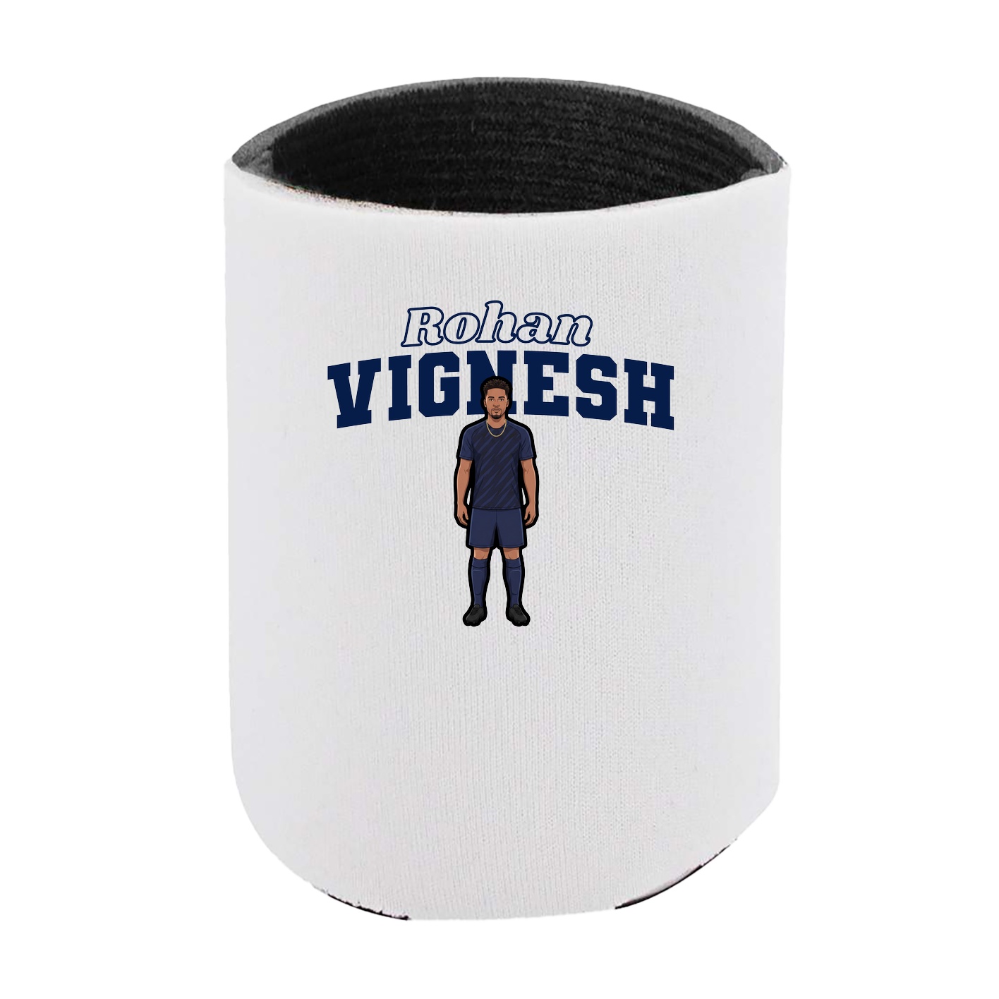 Can Holder — Name Arch in White