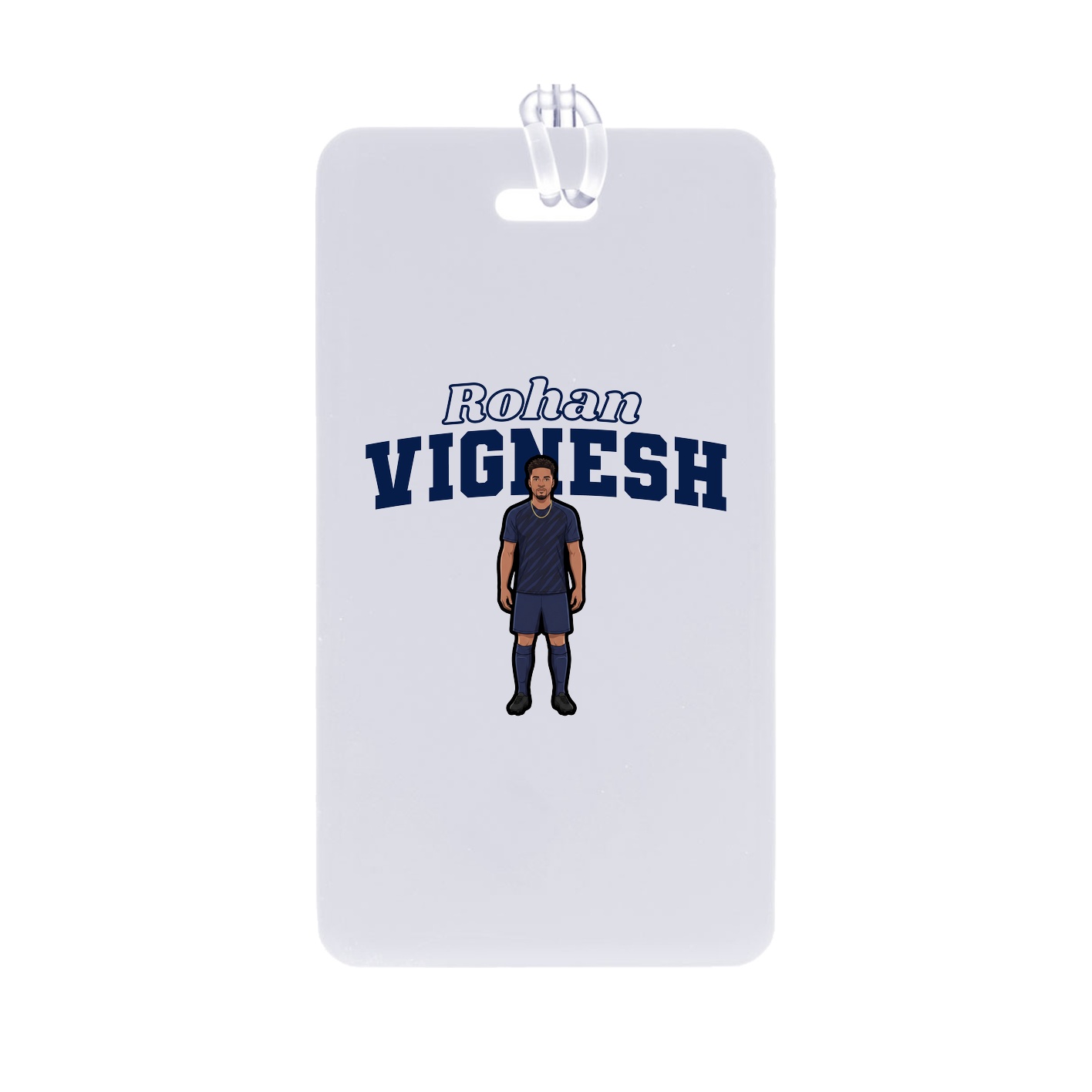 Bag Tag — Name Arch in Classic