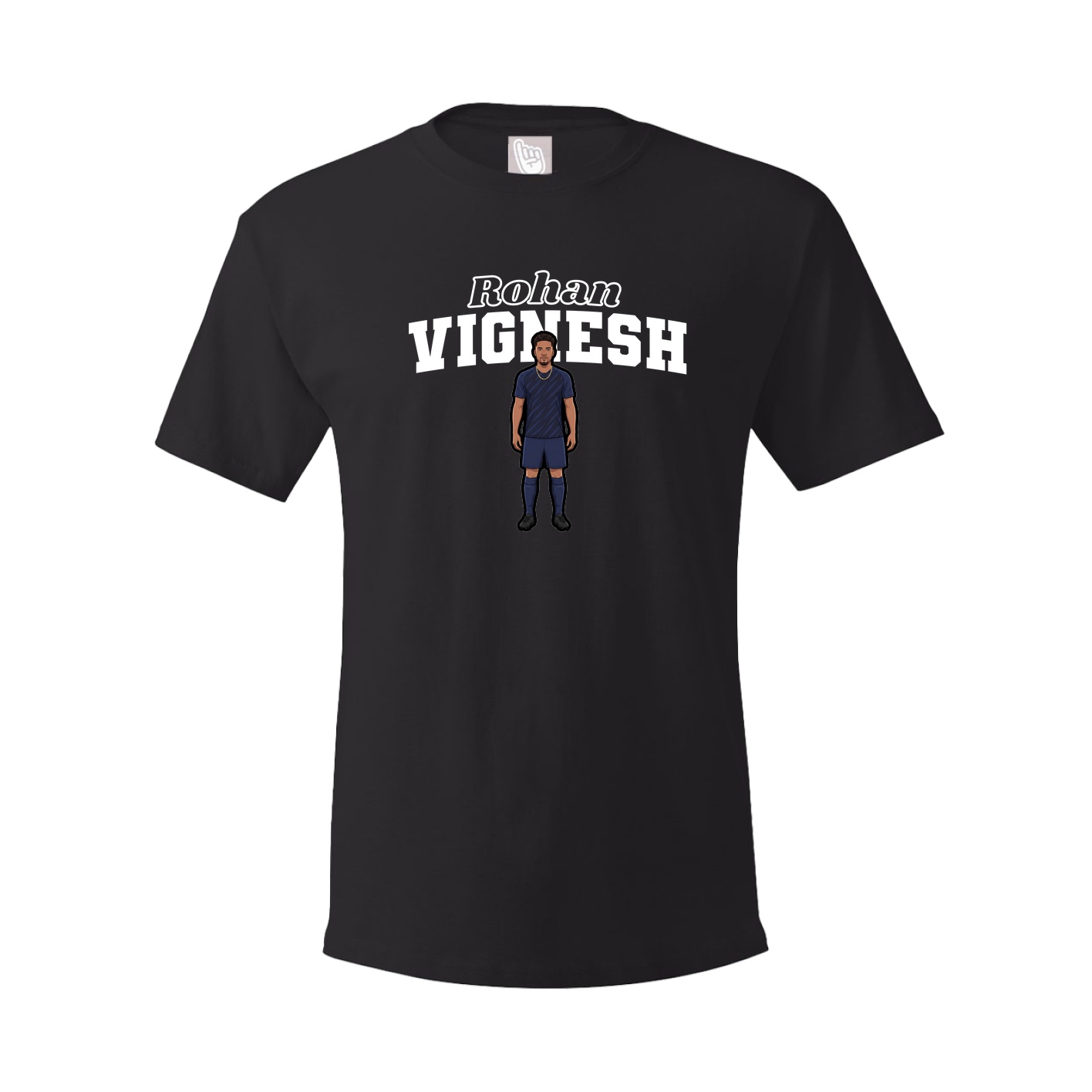 Youth Tee — Name Arch in Black