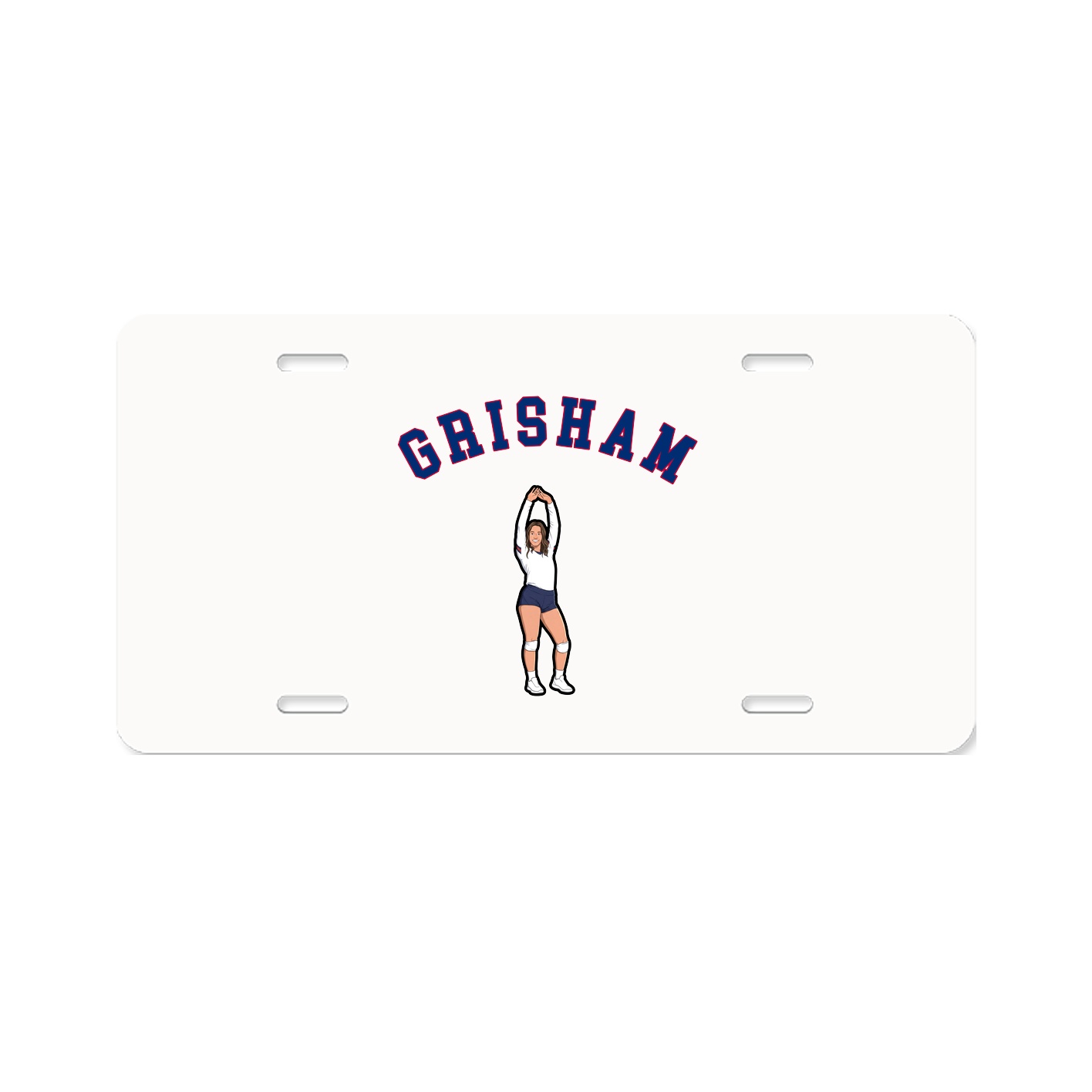 License Plate — Shirsey Arch in Classic