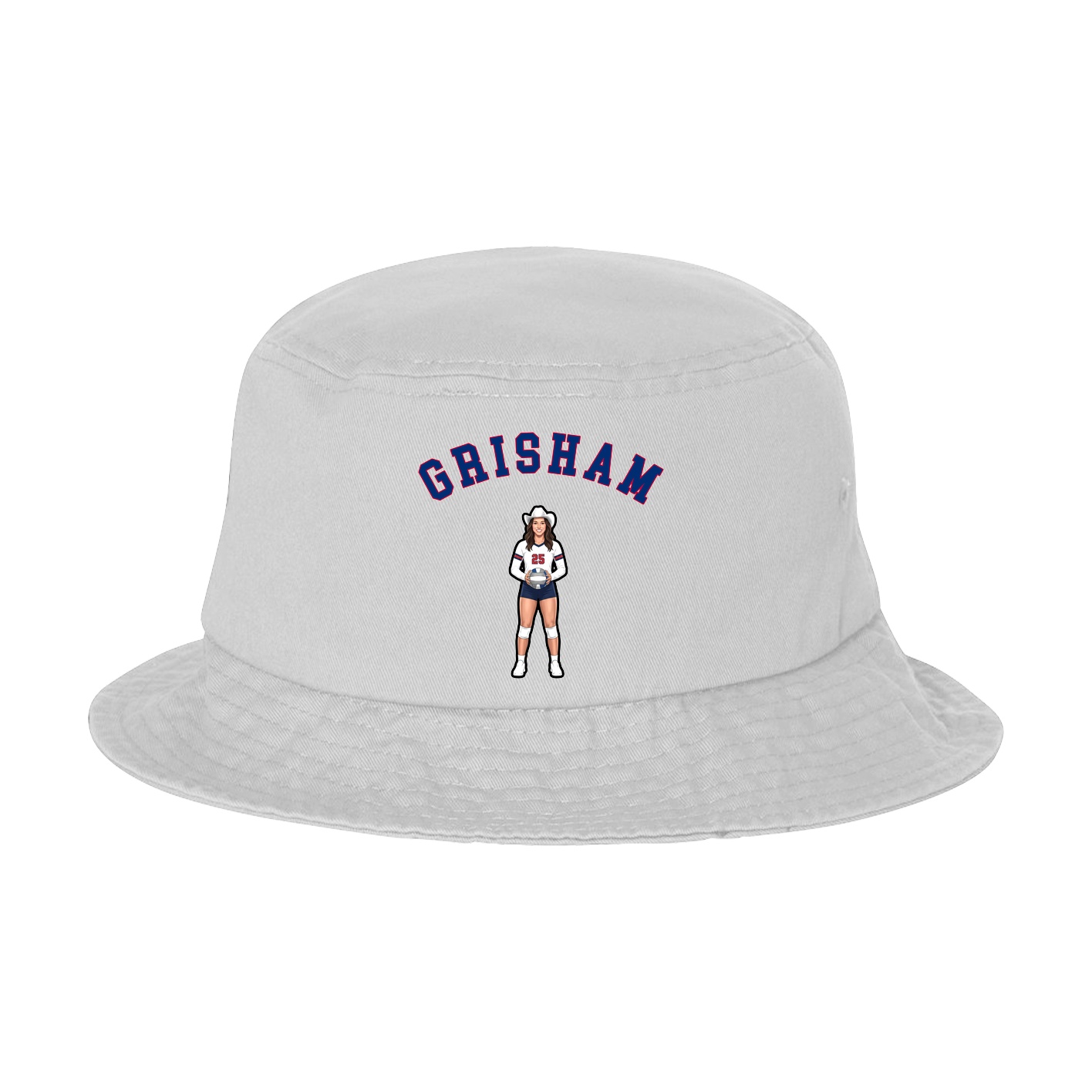 Bucket Cap — Shirsey Arch in White