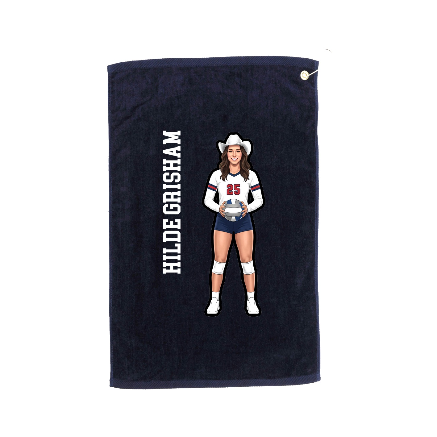 Terry Velour Golf Towel