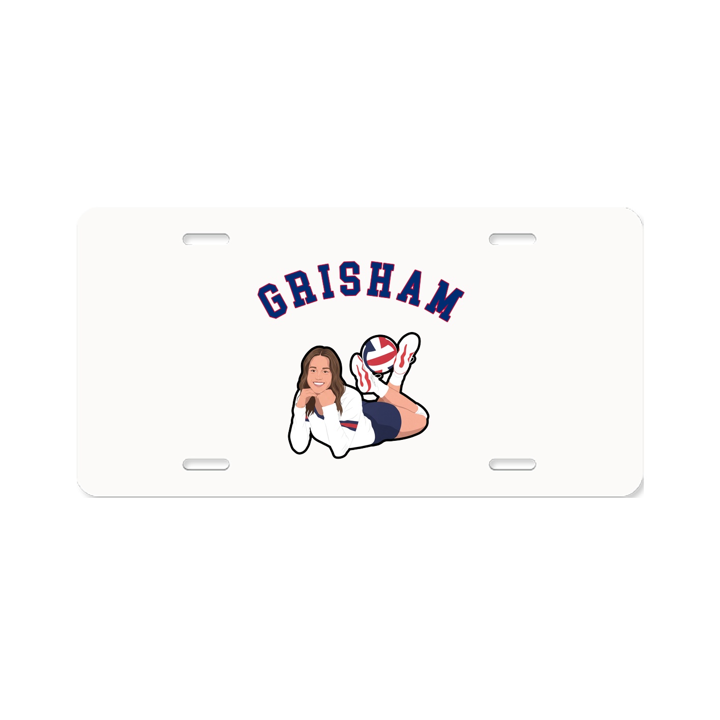 License Plate — Shirsey Arch in Classic