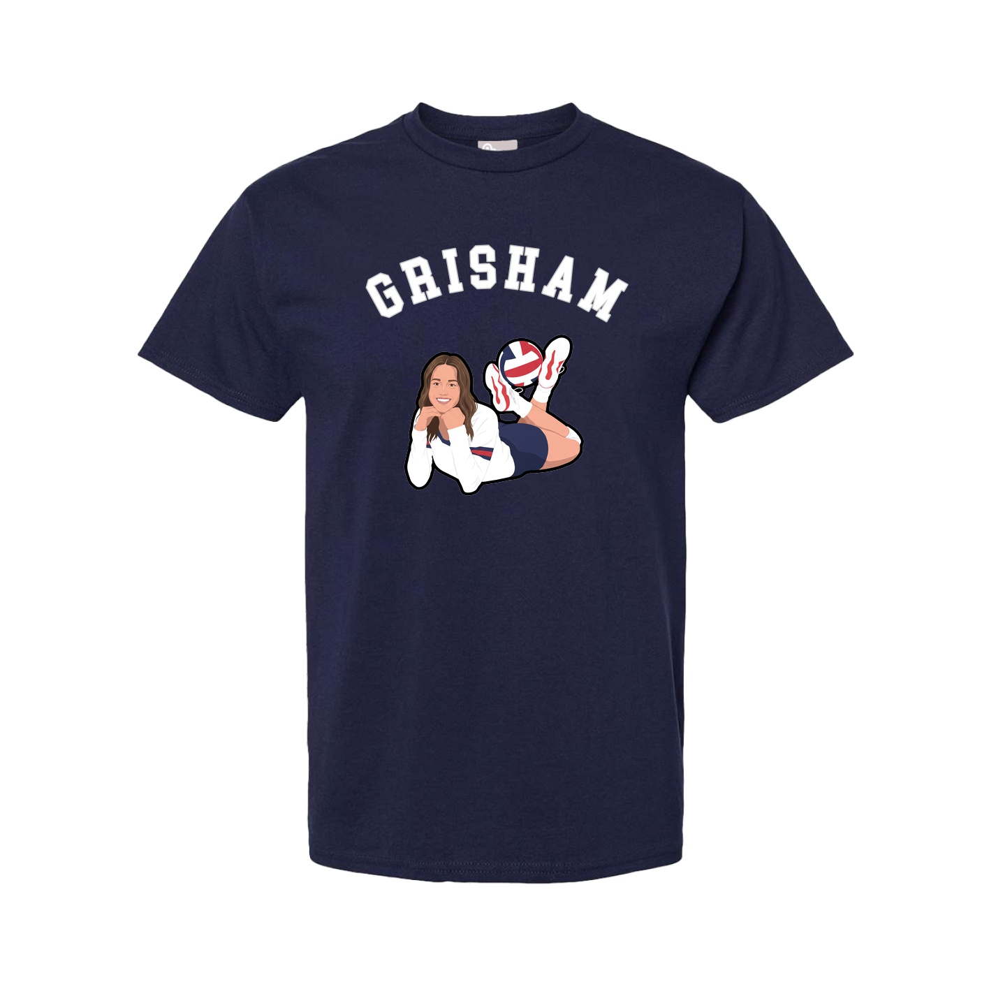 Tee — Shirsey Arch in Navy