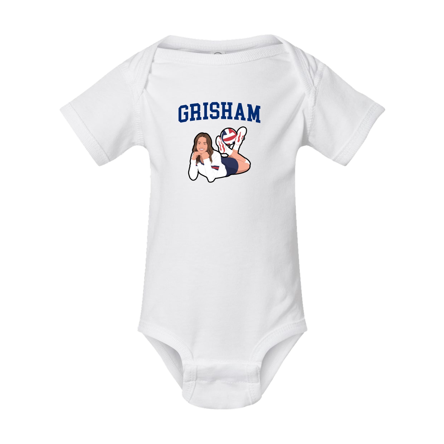 Baby Onesie — Shirsey in White