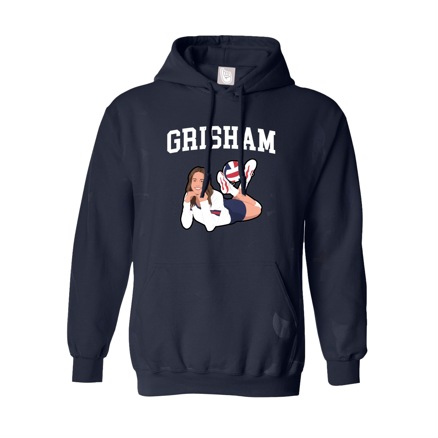 Hoodie — Shirsey in Navy