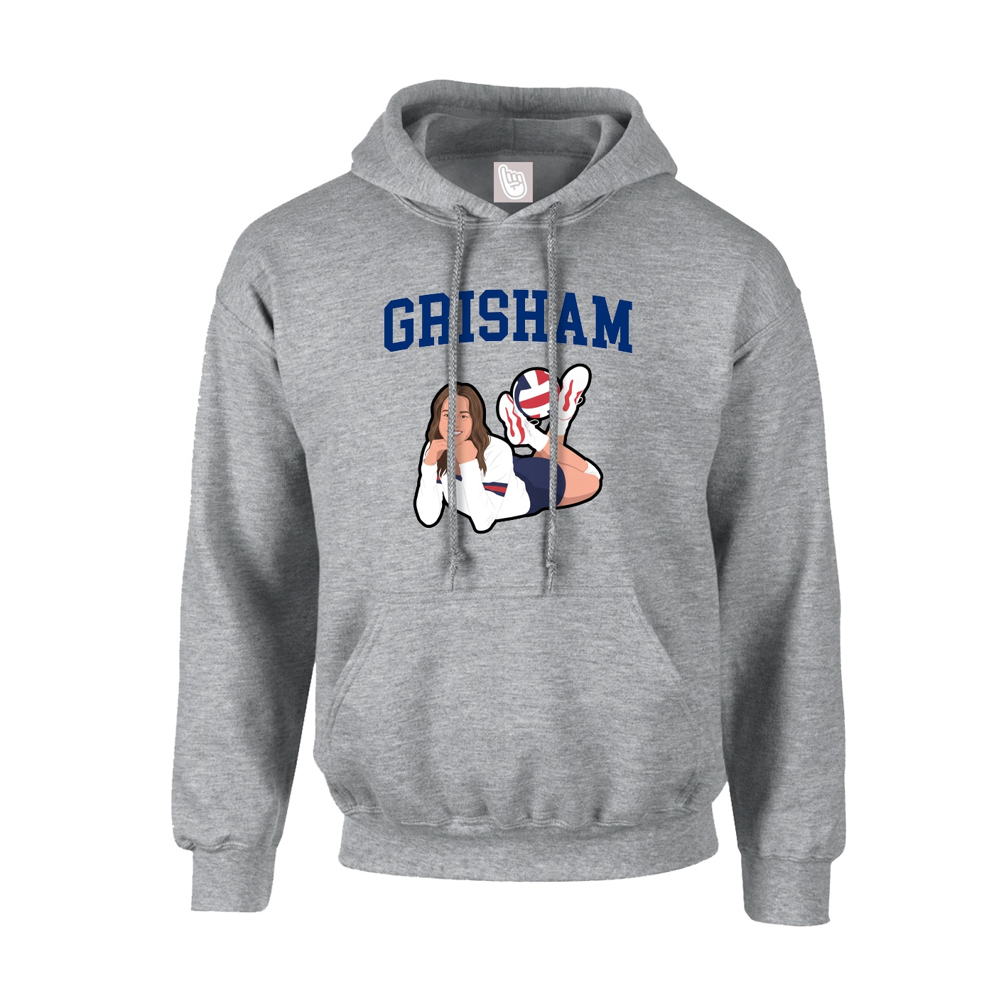 Youth Hoodie — Shirsey in Grey